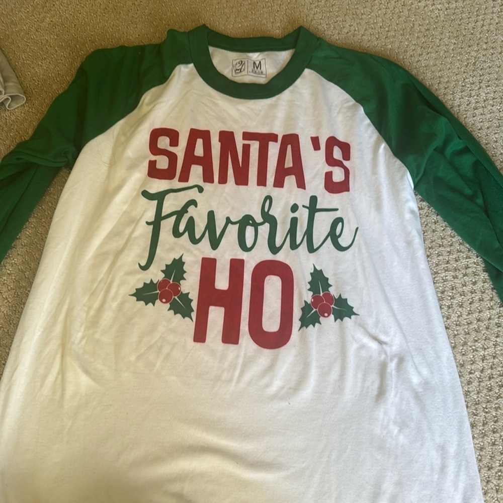 Santa’s favorite jersey T shirt